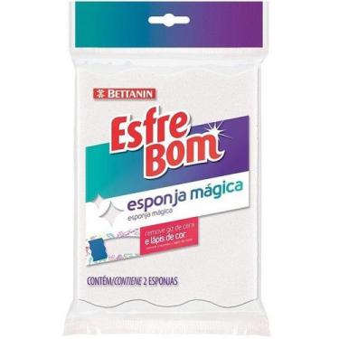 Imagem de Esponja Magica Esfrebom com 2 Unidades BT457