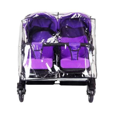 Imagem de Capa de chuva para carrinho de criança ITODA Twins Baby Universal Wate