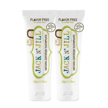 Imagem de Pasta de dentes Jack N' Jill Natural para bebês e bebês 50mL x2