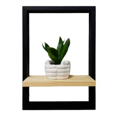 Imagem de Prateleira Quadro Nicho Flutuante Decorativa de Parede - 30x45cm Cor:COLORIDO;Tamanho:30X45 CM