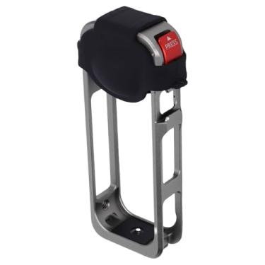 Imagem de Diyeeni Gaiola de Câmera Compatível Com X5 | Frame de Proteção de Liga de Alumínio | Sapato Frio, Orifício de Parafuso de 1/4in e Conector de Base QR | Tampa da Lente de Silicone |