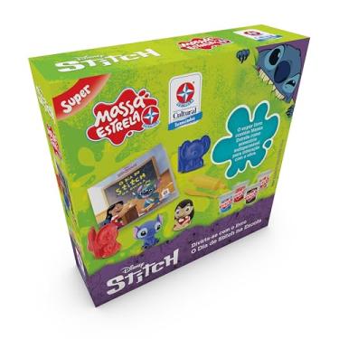 Imagem de Brinquedos Estrela, Livro O Dia de Stitch na Escola com Massa Estrela, Multicolor