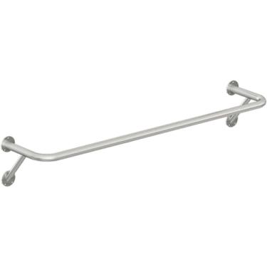 Imagem de Cabideiro Montado Na Parede, Cabideiro De Aço Inoxidável Para Serviço Pesado, Prateleira De Exibição De Loja De Roupas Boutique, 120cm