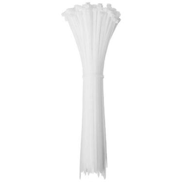 Imagem de Abraçadeira Nylon Enforca Gato 4,8X200Mm Branco Com 1000 Un