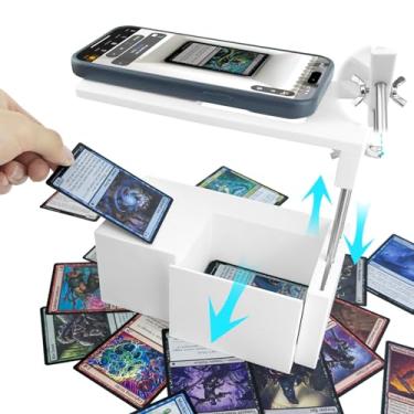 Imagem de YupeTryp MTG Card Scanner Stand for ManaBox, Easily Scanning Magic The Gathering Cards, Height & Position Adjustable Phone Holder, TCG Card Slinger for Fast Scan & Price Check, Pro MTG Accessories