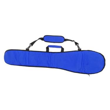 Imagem de menolana Bolsa de armazenamento para remo de caiaque, bolsa de transporte, suporte para remo, estojo para barco, canoa, remos com alça de ombro e alça de, Azul