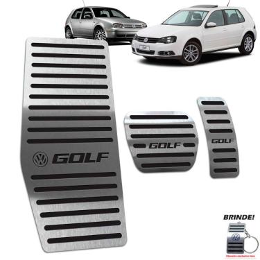 Imagem de Descanso de Pé + Pedaleira Automático Preto Golf 1999 A 2013