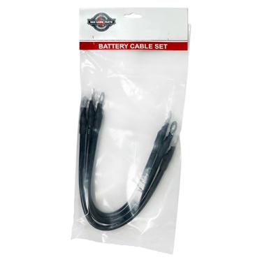 Imagem de Conjunto de cabos de bateria, inclui (3) calibre 6 de 35,5 cm, Club Car DS com baterias de 12 V