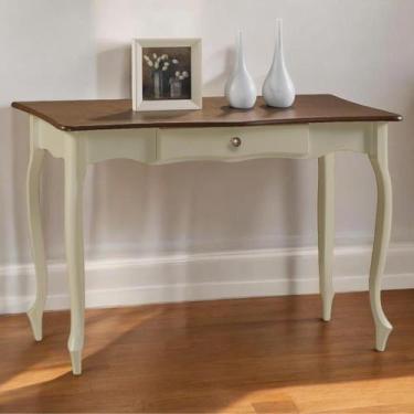 Imagem de Aparador para Sala com Pés Luiz XV e 1 Gaveta - Verde Chá Laca com tam