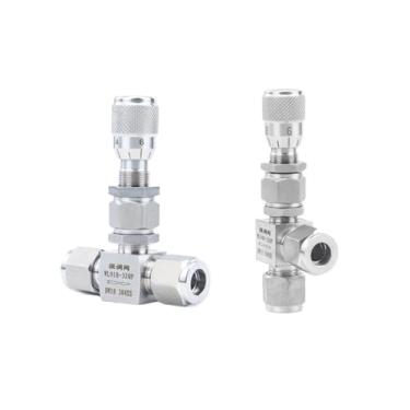 Imagem de 3/4/6/8/12 mm 1/40.6 cm 1/20.3 cm 1/10.2 cm 3/20.3 cm 3/20.3 cm válvula de agulha 304 regulador de fluxo controlador água gás FXPCGZISH(1,59 mm 1l16 polegadas, PRECISION_RETA NORMAL)
