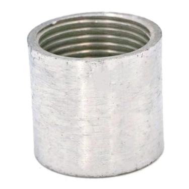 Imagem de WWECCQIJ Conector redondo de encaixe de tubo de aço inoxidável 304 rosca fêmea BSP de 2,5 cm para água e óleo de ar