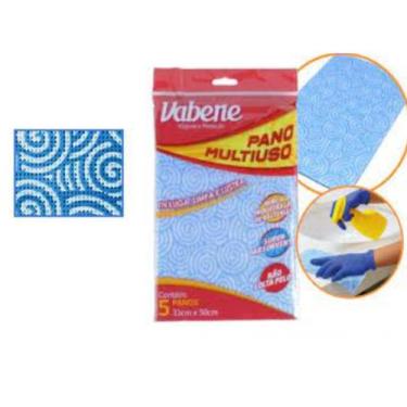 Imagem de Pano Multiuso Perflex Lavavél medida 28x50 cm marca Vabene com 5 Unida