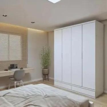 Imagem de Guarda Roupa Casal 4 Portas com 5 Gavetas 100 MDF Urbano Josandro MOVE