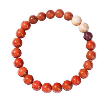 Imagem de Pulseira Planeta Sistema Solar Feito à Mão 8 mm Pedra Natural Pulseira Universo Galáxia Oito Planetas Joias Guardião, One Size, Pedra, Sem Pedra Preciosa