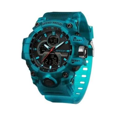 Imagem de Relógio Digital Multifuncional À Prova d'Água Unissex, Relógio Eletrôn
