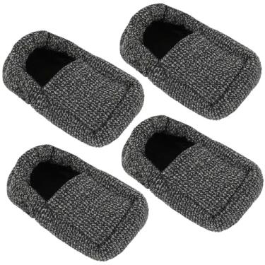 Imagem de Vive Walker Ski Glide Covers 4 PCS - Acessórios para andadores Dobráveis - Tampas de Substituição Acolchoadas Removíveis Resistentes para Idosos - Acolchoamento Pré-cortado, Bola de Tênis Rollator,