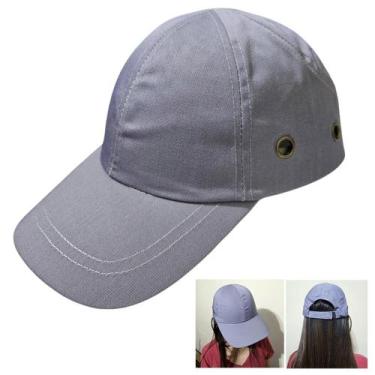 Imagem de Bone com Capacete EPI Obra Segurança do Trabalho Casquete Construçao R