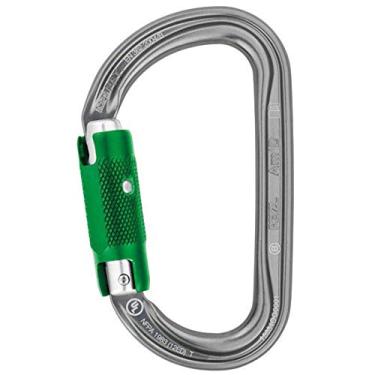 Imagem de AmD Pin-Lock - Mosquetão D de Alumínio com Trava Pin Lock Petzl