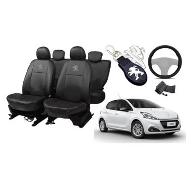 Imagem de Capa de couro para o banco 208 2013-2020 proteção impermeável