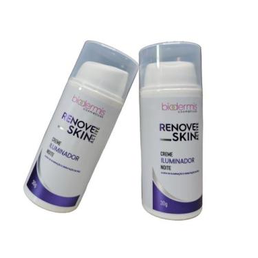 Imagem de kit 2 Renove Skin creme Iluminador trata melasma Biodermis - Biodermis