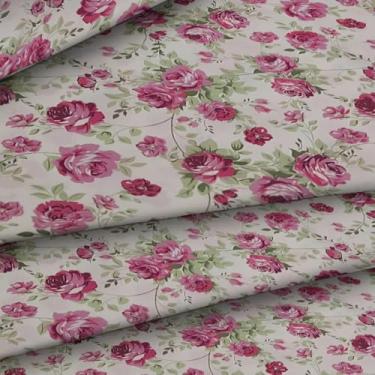 Imagem de 1 Metro de Tecido Percal 180 Fios Para Lençol Algodão (170 fios, Estampa 51)