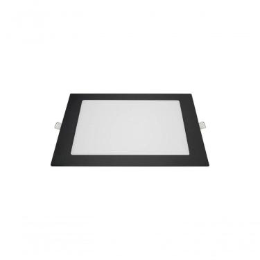 Imagem de Painel Led Embutir Preto 18w 3000k 22x22-blumenau