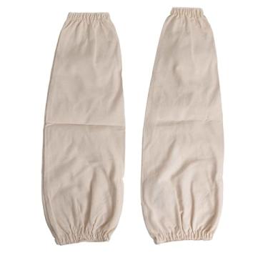 Imagem de Mangote Lona C/Punho Elástico 50cm Proteção Riscos Abrasivos Indústrias Manutenção Obras Ca 38734