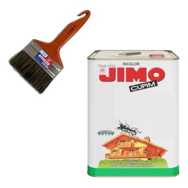 Imagem de Trincha Pincel 4 Pol. 695 Tigre + Mata Cupim Jimo Lata 18l Incolor