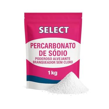 Imagem de Percarbonato de Sódio 100% Puro 1Kg Alvejante Clareador Multiuso Tira Manchas Roupas Brancas e Coloridas