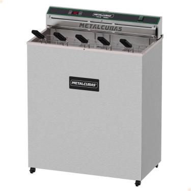 Imagem de Fritador Industrial Metalcubas FOE30 P Zona Fria de Óleo Elétrico 220V 30 Litros 10000W