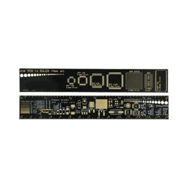 Imagem de Régua Multifuncional Para PCB 9CM 15CM 20CM 25CM 30CM Ferramenta De Me