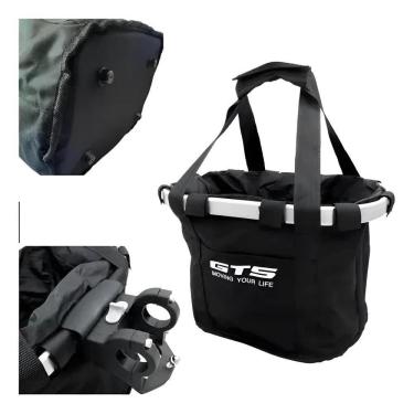 Imagem de Cesta Dianteira Removível Bike Pet,Gato, Compras E Passeio