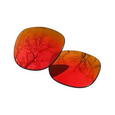 Imagem de ToughAsNails Lentes de reposição para óculos de sol Ray-Ban Meta Wayfarer RW4008 53 mm - HyperVision Plus Vermelho Cromado - Polarizado