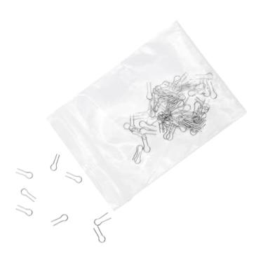 Imagem de KiBcsLic 100 Ganchos Pequenos para Pendurar Objetos de Cerâmica, Ferramentas para Queima de Cerâmica, Ideal para Decoração e Artesanato em Porcelana, R Shaped