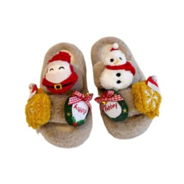 Imagem de Yunhgft Pantufas Fofinhas para Meninas, Pantufas para, Sapatos de Inverno, Tamanho 26 27