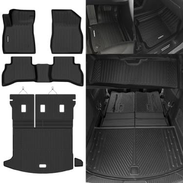 Imagem de Naibeve Tapetes para Buick Encore GX 2020-2026 (serve apenas para AWD) - Ajuste personalizado para todos os climas Buick Encore GX tapetes de chão e tapete de carga com tapetes de encosto, acessórios