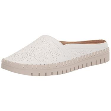 Imagem de Easy Street Mule Karana feminino, Branco, 8.5 Wide