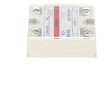 Imagem de Acouto Regulador de Tensão de Estado SSVR-100 VA Com Dissipador de Calor de Alumínio para Melhor Desempenho e Durabilidade