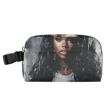 Imagem de TSENQUE Lancheira personalizada Regal Queen para mulheres negras, para trabalho, mulheres, meninas, lancheira com isolamento térmico para crianças em idade escolar, animal, floral, lancheira portátil