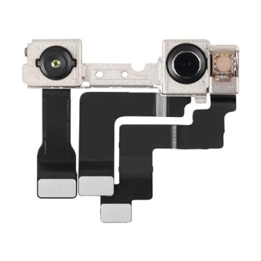 Imagem de Risidamoy Substituição da câmera frontal para iPhone 12 Mini Selfie cabo flexível com receptor de luz estruturada substitui o conector do sensor do transmissor A2176 A2398 A2399 A2400