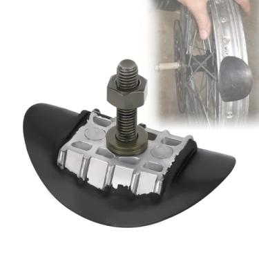 Imagem de Trava para aro de motocicleta - PSLER Trava interna para pneu de 1,60” compatível com rodas de motocicletas Dirt Pit Monkey Bike de 50cc a 250cc