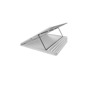 Imagem de Suporte para Notebook Baseus Let's Go Mesh, com Ajuste de Altura, Branco e Cinza - SUDD-2G
