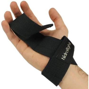 Imagem de Par Strap Basic para Levantamento Peso de Academia Fita Treino Muscula