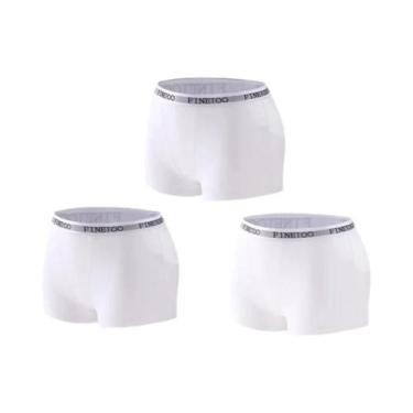 Imagem de Calcinhas Esportivas Femininas De Algodão Sem Costura 3 Peças Cores Só