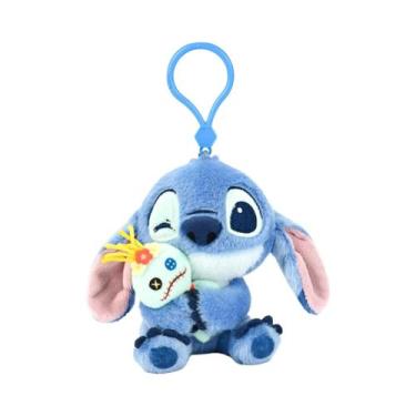 Imagem de Brinquedo De Pelúcia Stitch Azul Disney Scrump Anjo Cartoon Boneco Gen