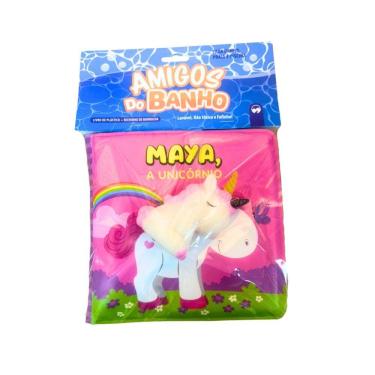 Imagem de Livro Fofinho Para Bebês Amigos Do Banho - Maya, A Unicórnio