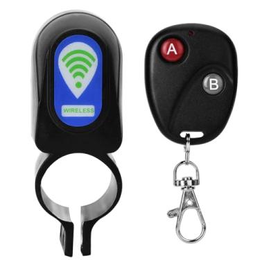 Imagem de Semme Alarme de Bicicleta, Bloqueio de Bicicleta Antirroubo Com Controle Remoto Sem Fio Com Sensor Vibratório, para Proteção de Segurança de Ciclismo