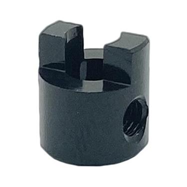 Imagem de Milageto Eixo de Transmissão para Barco RC, Suporte de Hélice DIY em Liga de Alumínio, Garfo de Remo para Lancha RC, Acessórios para Barcos Elétricos em Miniat, 4mm preto