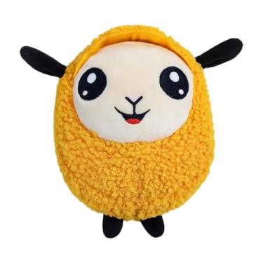 Imagem de Brinquedos Interativos Para Cães Que Se - Brinquedo De Pelúcia Automático Que Grita E Rola | Jogo de Mastigar que Range para Cachorros | Para Alívio do Tédio Treino Exercício Interior e