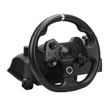 Imagem de Luocute Volante de Corrida Driving Force, Volante para Jogos Com Rotação de 11 Polegadas e 270 Graus Com Sensibilidade Ajustável e Joysticks Duplos, para para para PC para